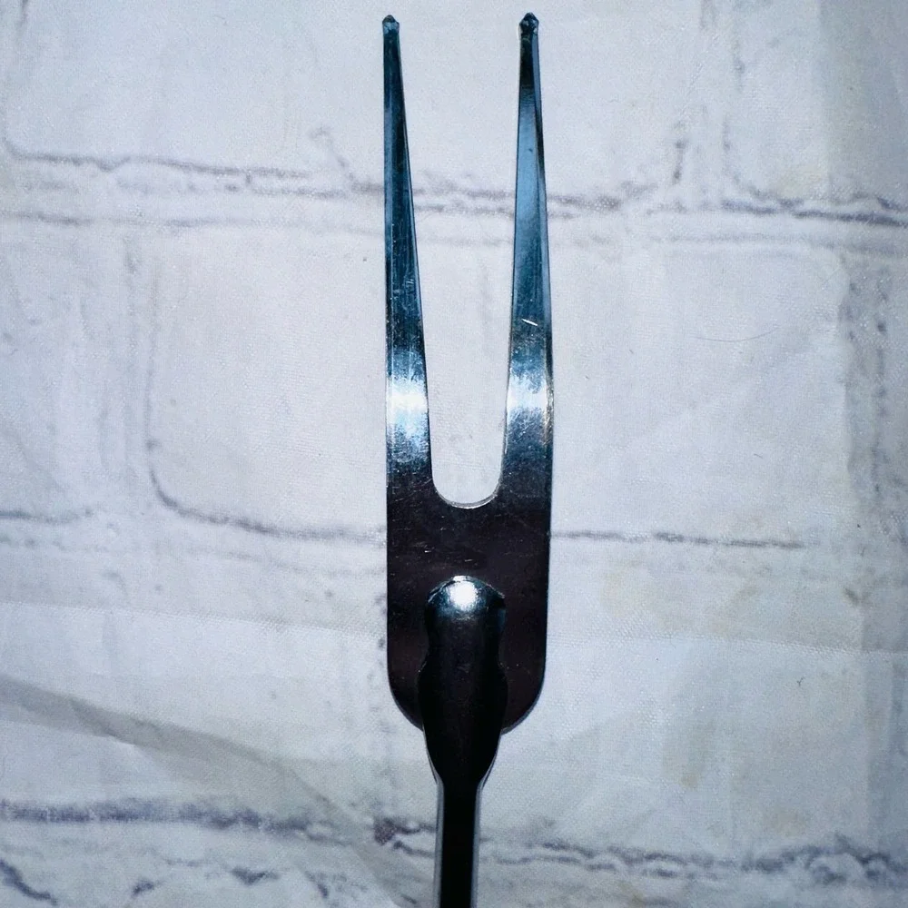 Vintage 2 Prong Serving Meat Turning Fork 12